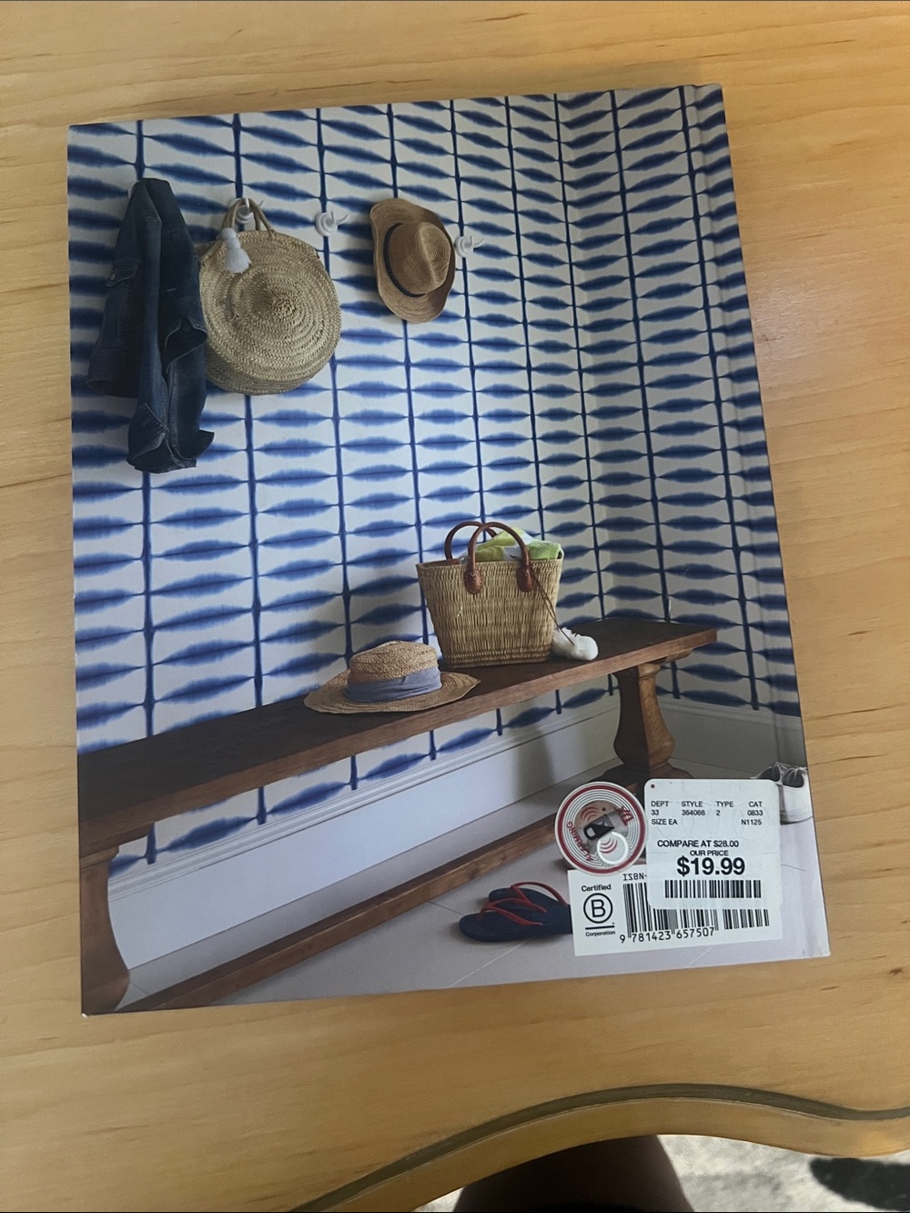 At Home on the Water by - Blue Cover Home Accents Book - Picture 3 of 4